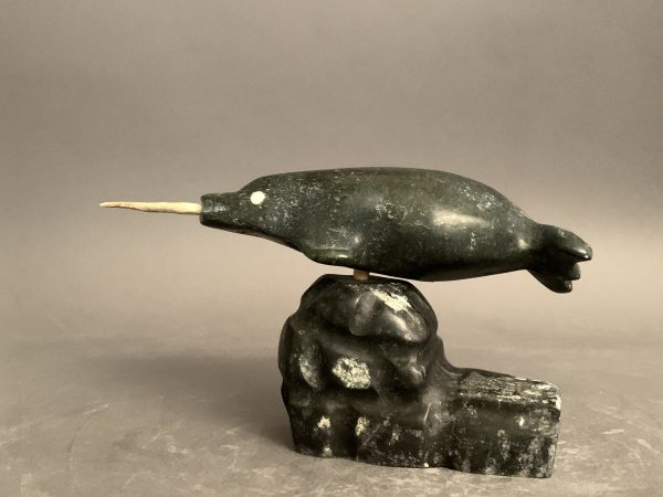 Narwhal on igloo_  Joseph Quqqiaq