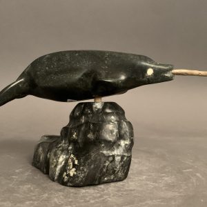 Narwhal on igloo_  Joseph Quqqiaq