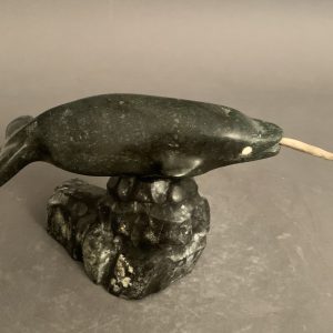 Narwhal on igloo_  Joseph Quqqiaq
