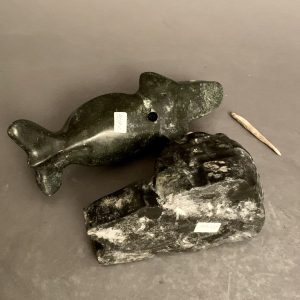 Narwhal on igloo_  Joseph Quqqiaq