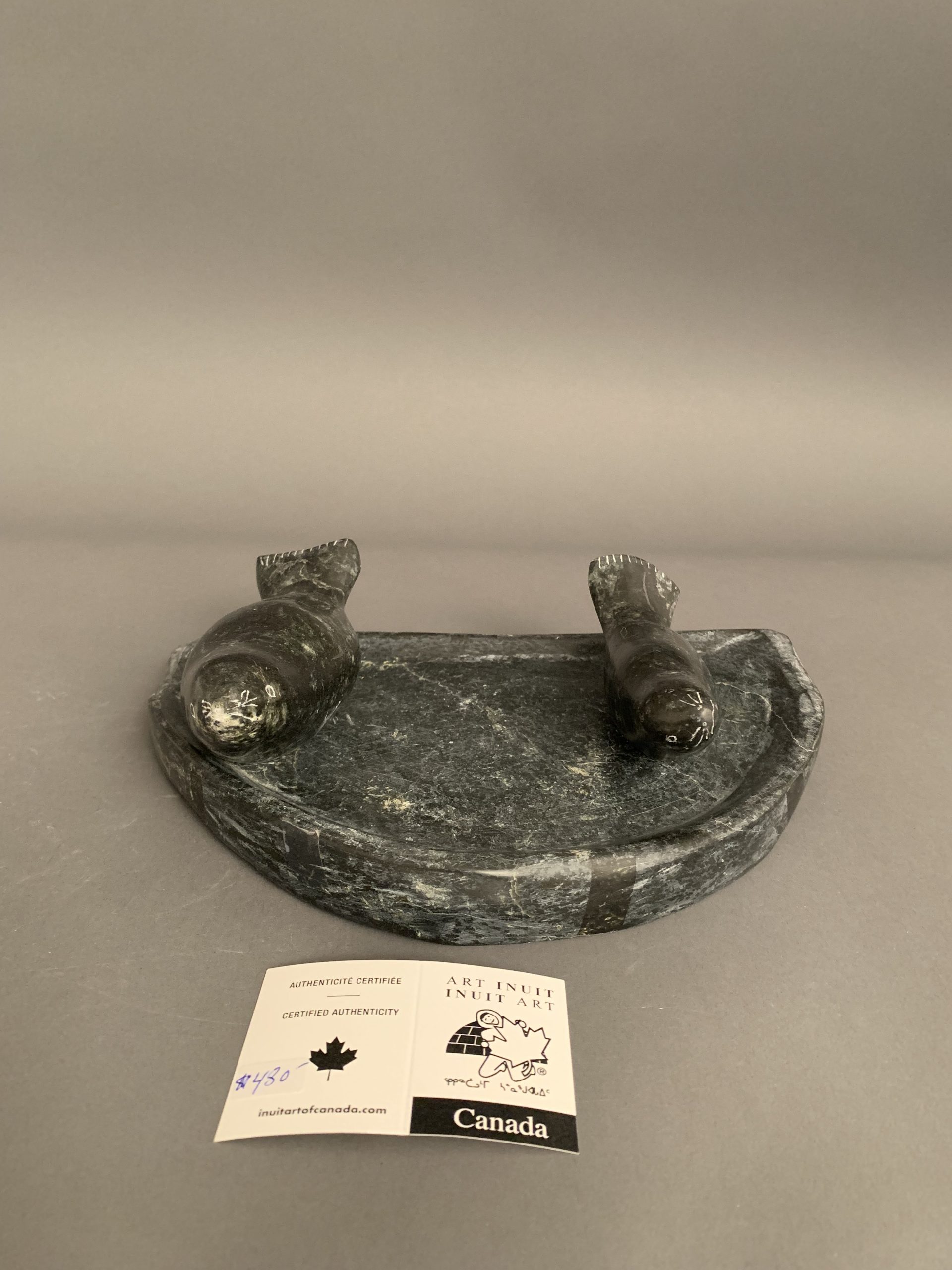 Seals On Qullik _  Albert Qayutinnuaq Seals On Qullik _  Albert Qayutinnuaq