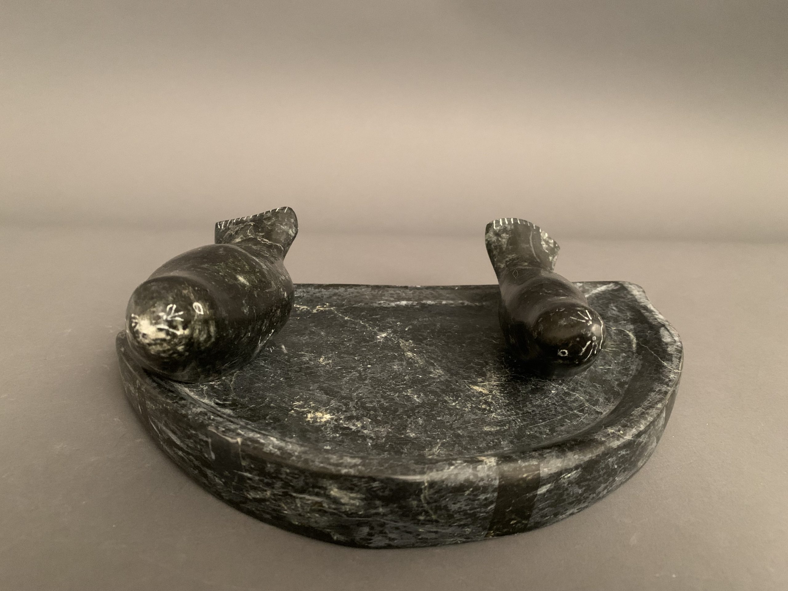 Seals On Qullik _  Albert Qayutinnuaq Seals On Qullik _  Albert Qayutinnuaq