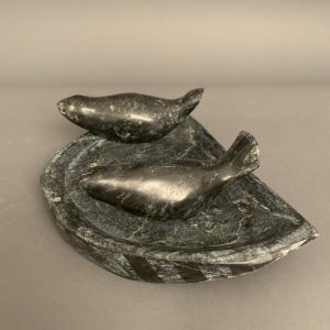 Seals On Qullik _  Albert Qayutinnuaq