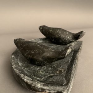 Seals On Qullik _  Albert Qayutinnuaq