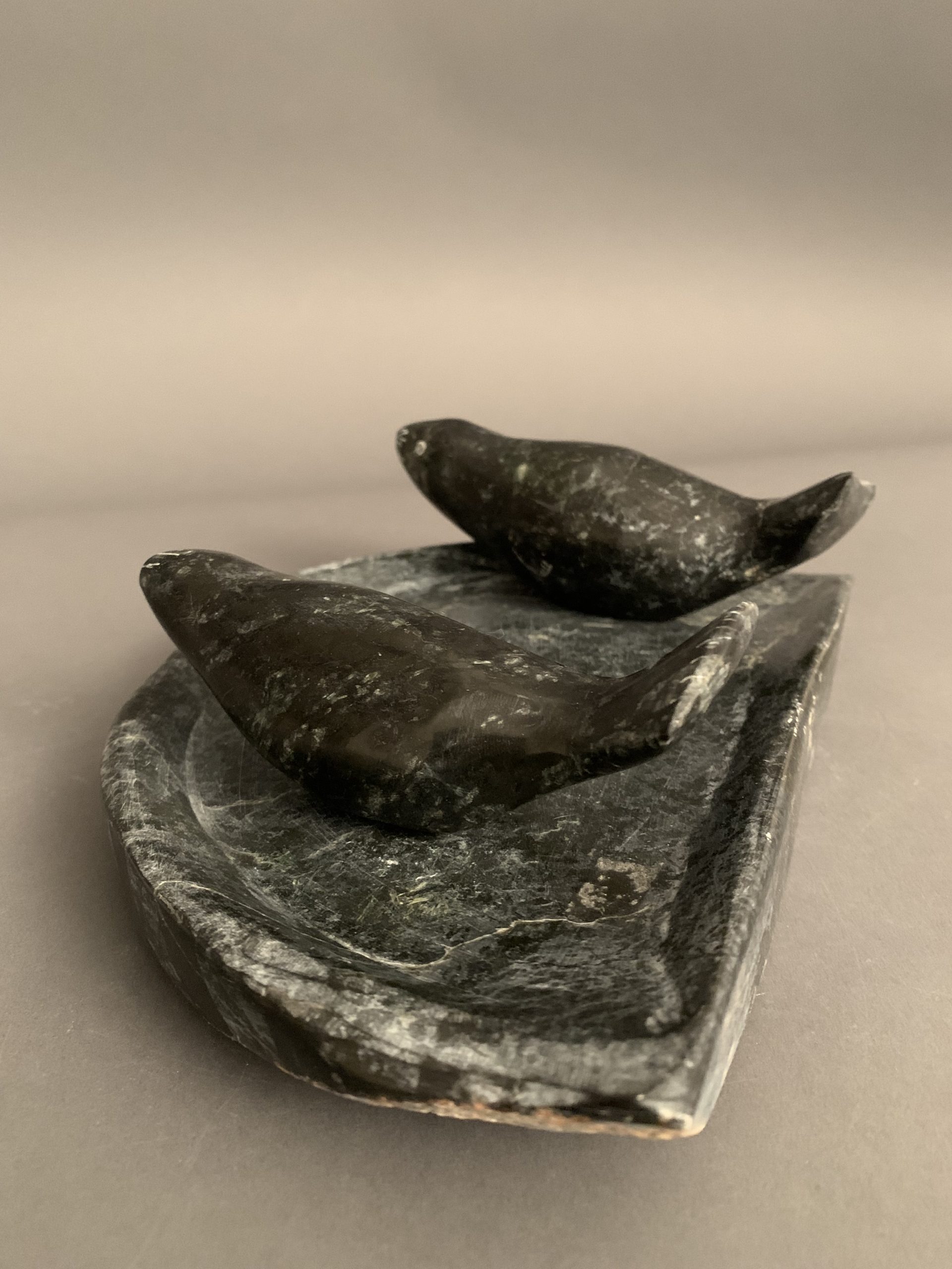 Seals On Qullik _  Albert Qayutinnuaq Seals On Qullik _  Albert Qayutinnuaq
