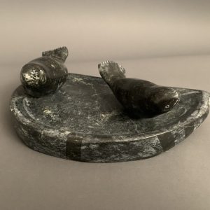 Seals On Qullik _  Albert Qayutinnuaq