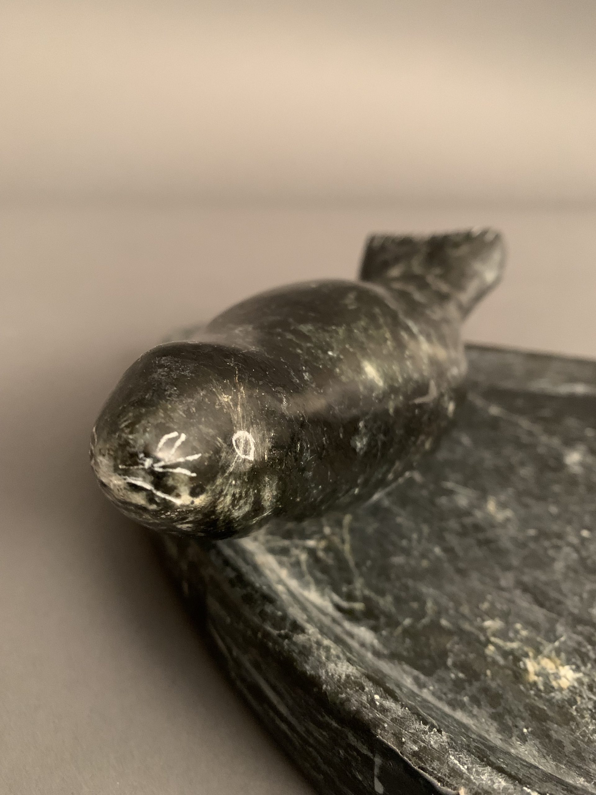 Seals On Qullik _  Albert Qayutinnuaq Seals On Qullik _  Albert Qayutinnuaq