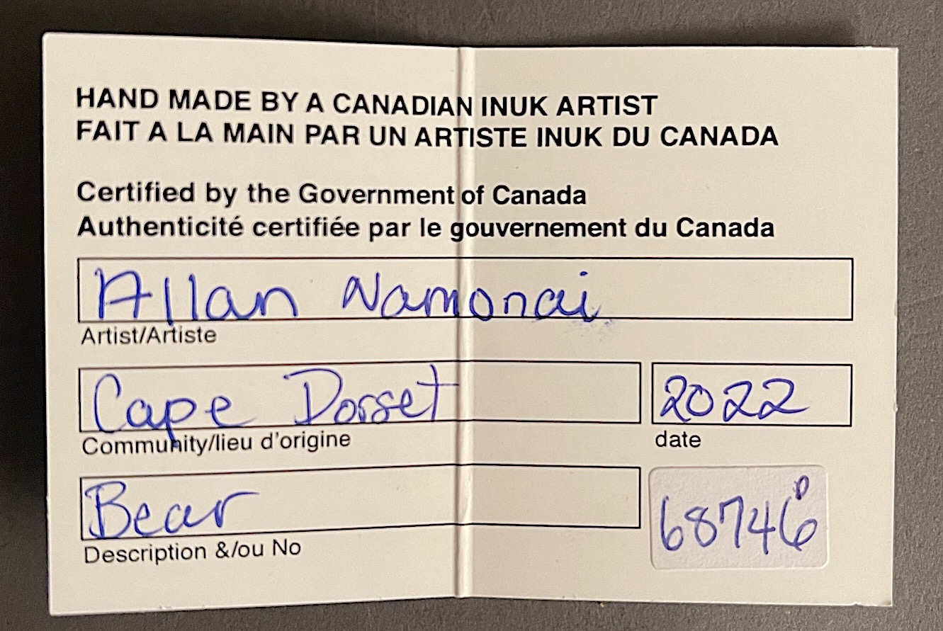 Walking Bear _  Allan Namonai Walking Bear _  Allan Namonai