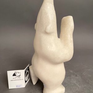White Dancing Bear _ Adamie Mathewsie