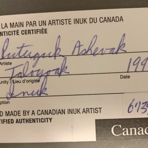 Inuk _  Putuguk Ashevak