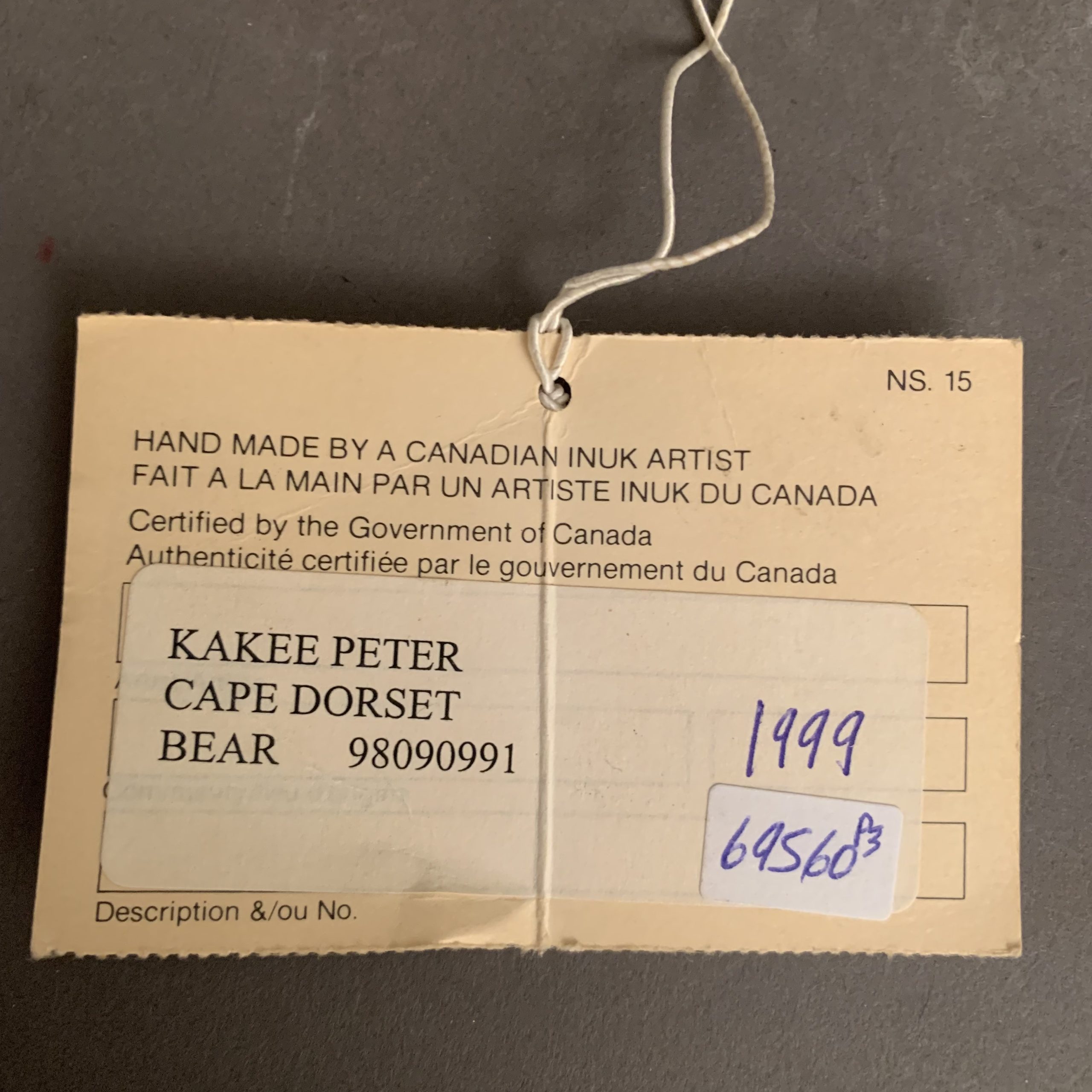 Walking Bear _ kakee Peter Walking Bear _ kakee Peter