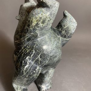 2 position Dancing Bear _  Allan Oshutsiaq