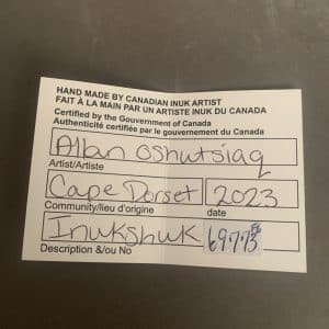 Inukshuk _ Allan Oshutsiaq