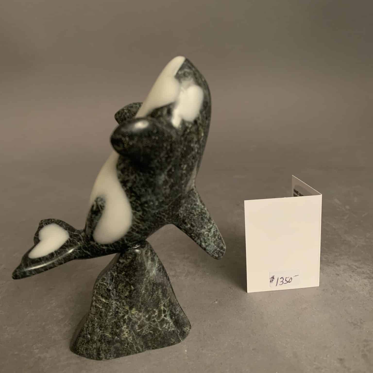 Orca _ Johnnysa Mathewsie - Baffin Inuit Art