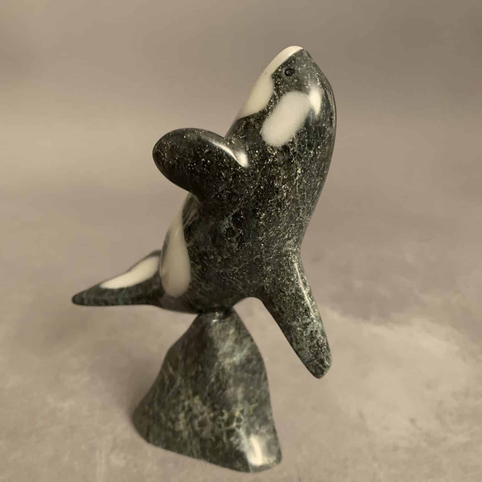 Orca Inuit Design Orca _ Johnnysa Mathewsie - Baffin Inuit Art