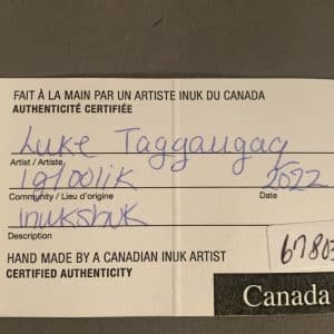 Inukshuk _ Luke Taqqaugaq